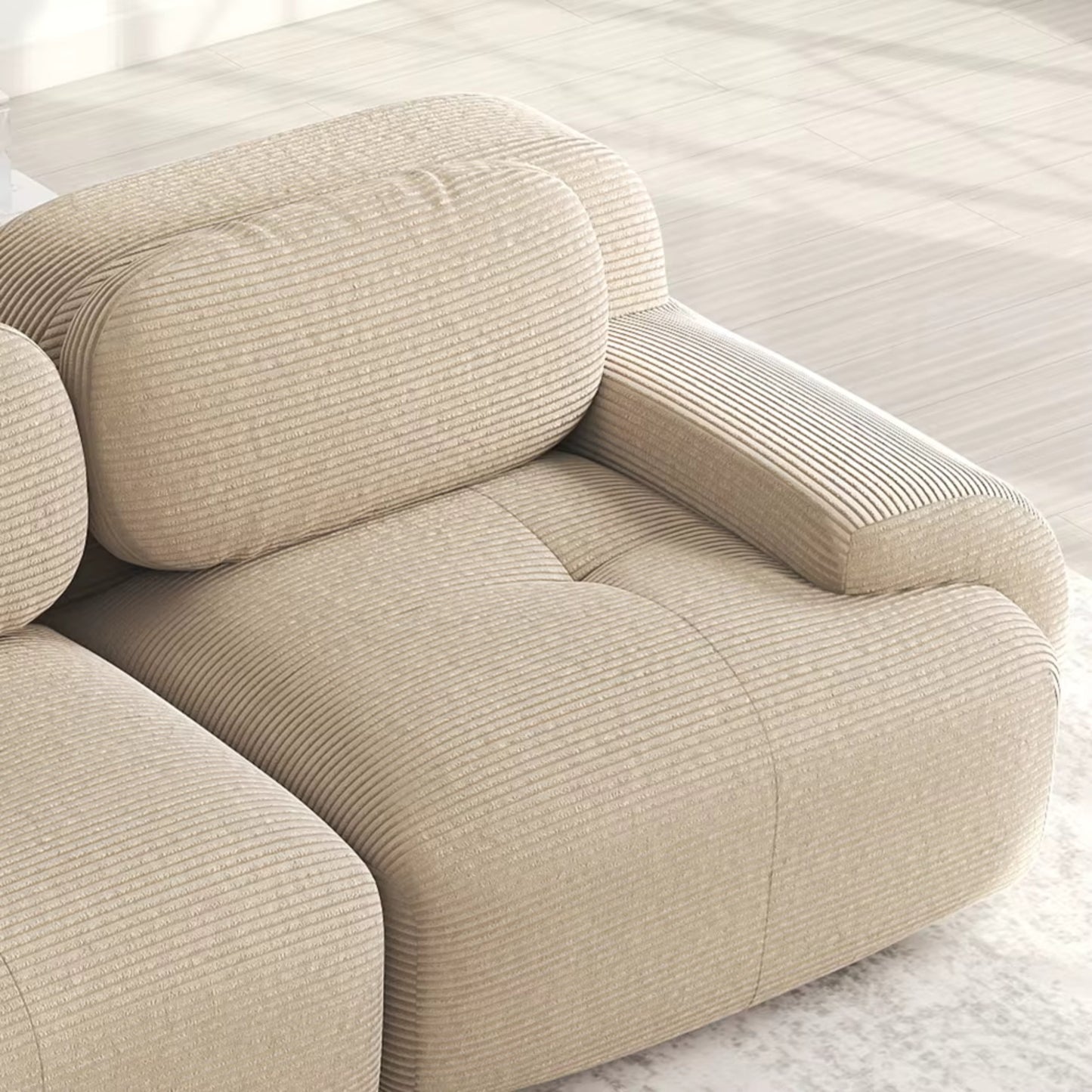 Canapé en U en Modulable et Ergonomique | Grand canapé panoramique