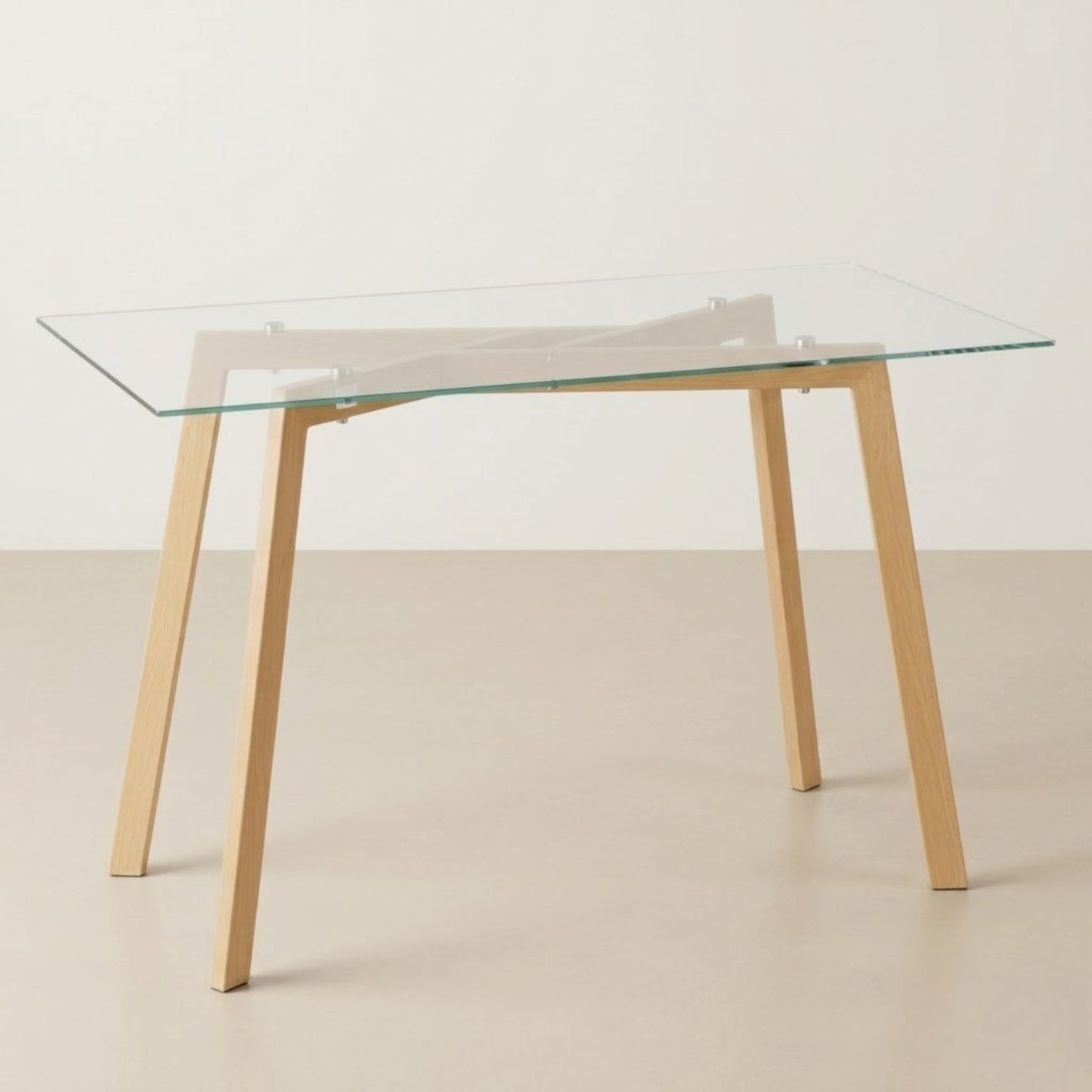 Table à Manger en Verre Trempé simple - Tables 4 Personnes
