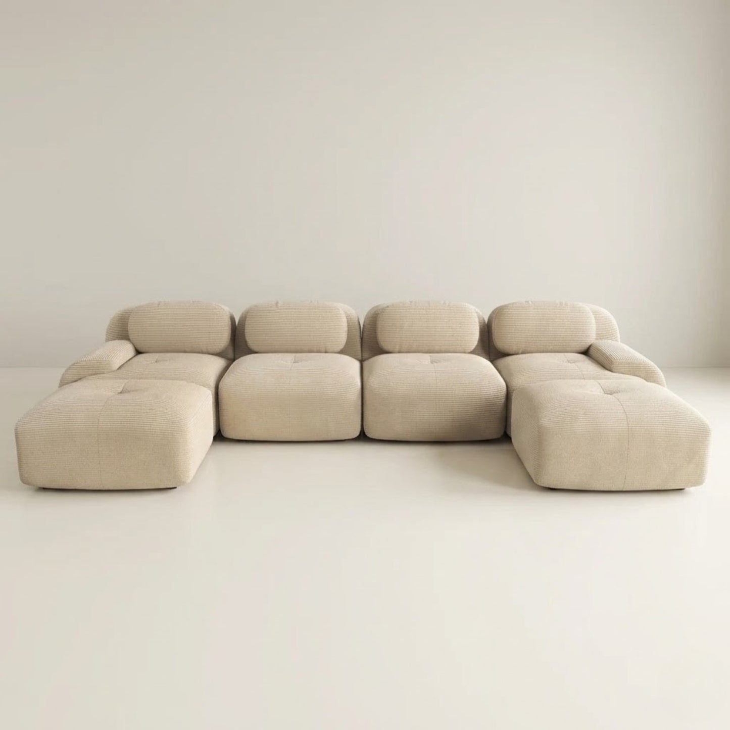 Canapé en U en Modulable et Ergonomique | Grand canapé panoramique