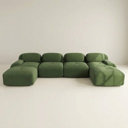 Canapé en U en Modulable et Ergonomique | Grand canapé panoramique