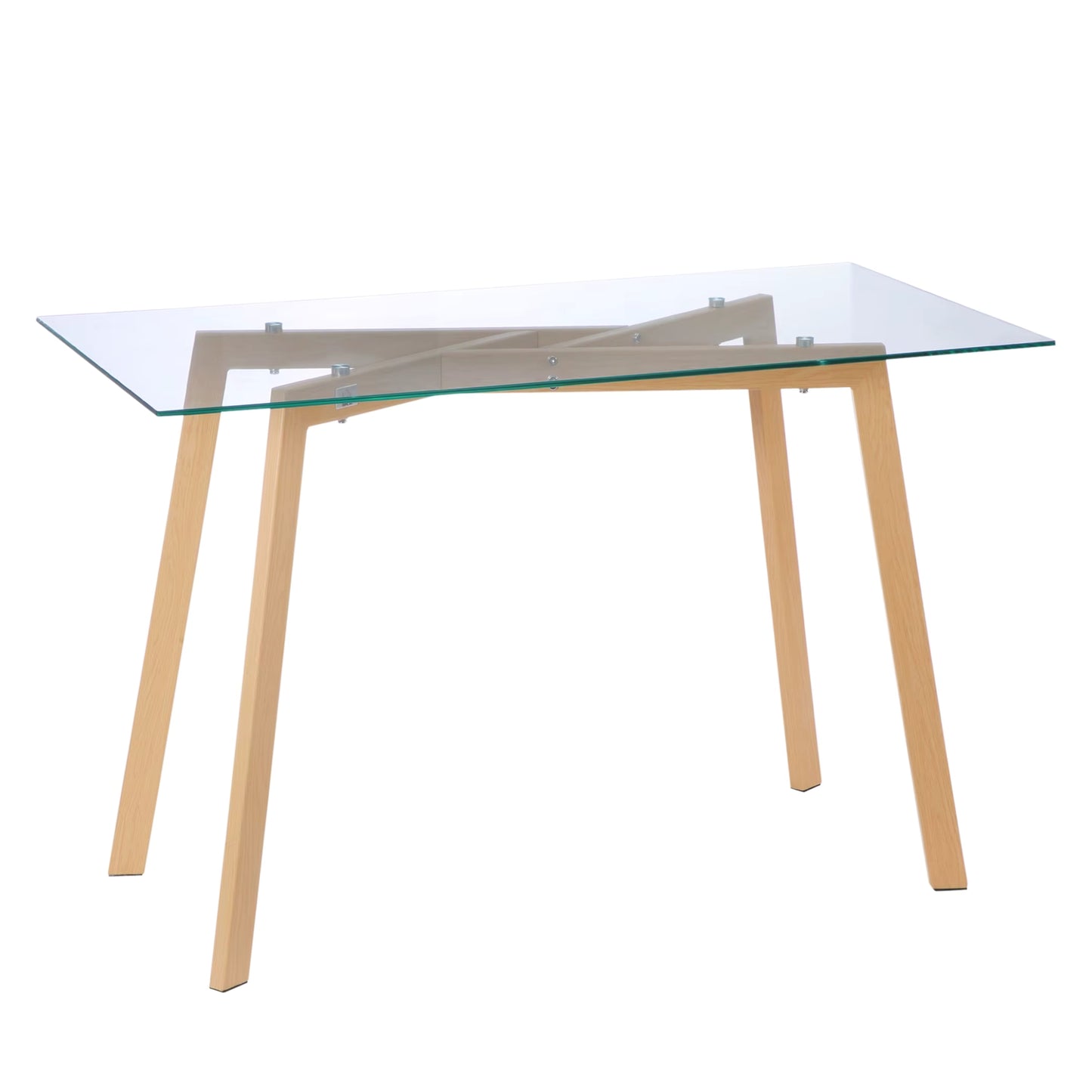 Table à Manger en Verre Trempé simple - Tables 4 Personnes