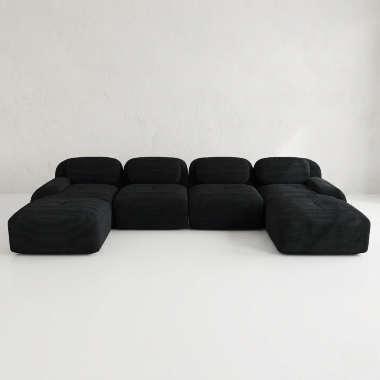Canapé en U en Modulable et Ergonomique | Grand canapé panoramique