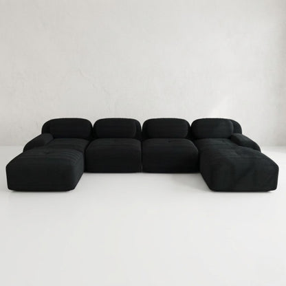 Canapé en U en Modulable et Ergonomique | Grand canapé panoramique