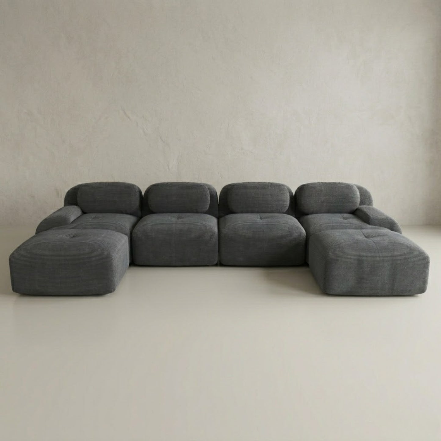 Canapé en U en Modulable et Ergonomique | Grand canapé panoramique