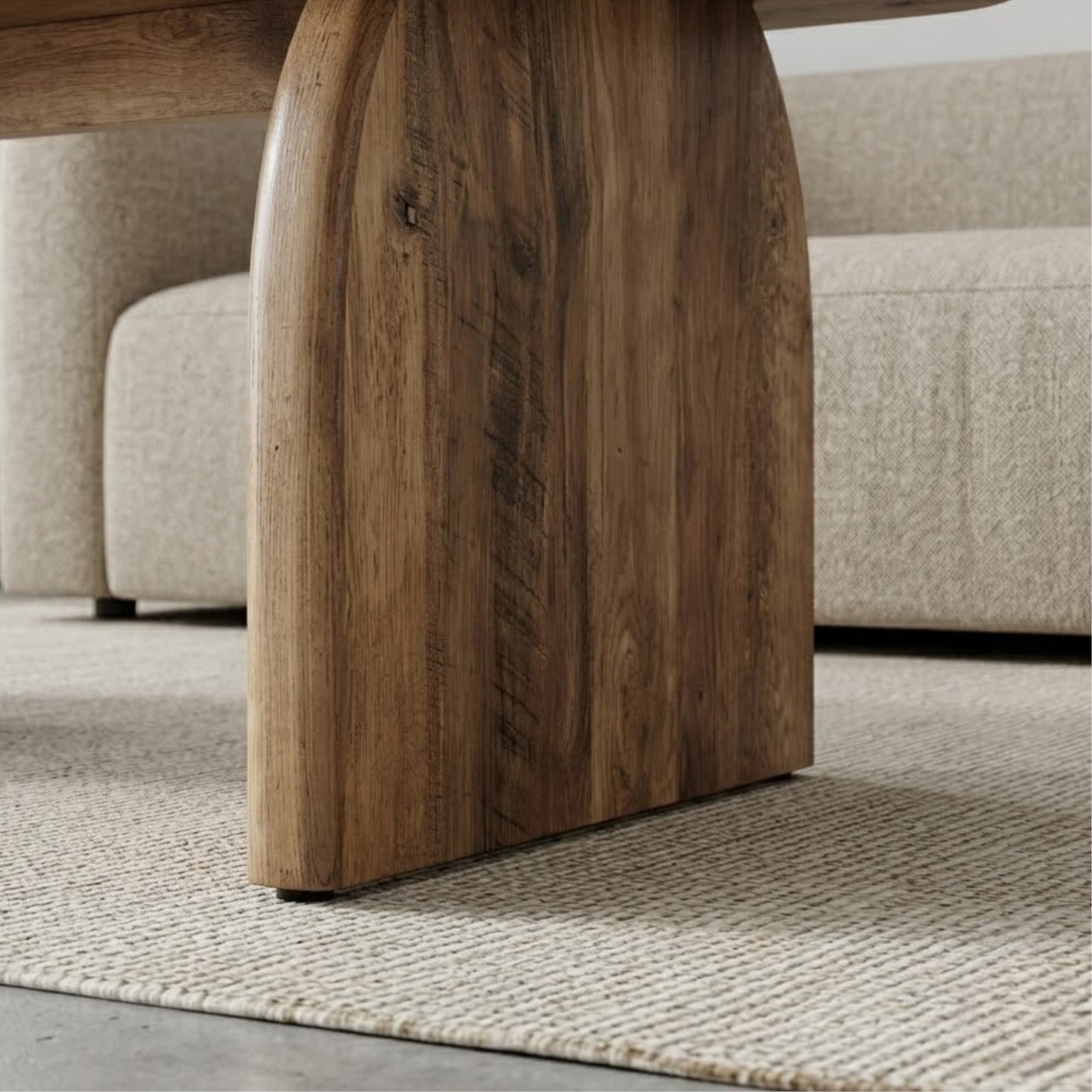 Table Basse Rectangulaire Finition Bois – Design scandinave