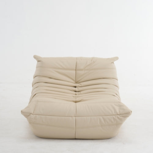 Fauteuil Lounge "Olympe" Finition Cuir - L'Icône Vintage