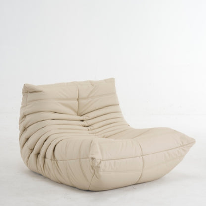 Fauteuil Lounge "Olympe" Finition Cuir - L'Icône Vintage