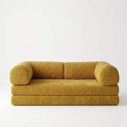 Canapé Modulable Convertible en Velours Côtelé – Design Contemporain & Confort Premium