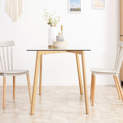 Table à Manger en Verre Trempé simple - Tables 4 Personnes