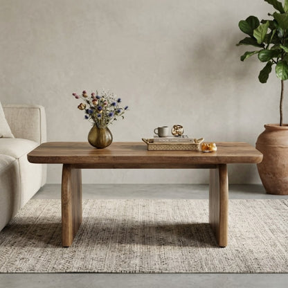 Table Basse Rectangulaire Finition Bois – Design scandinave