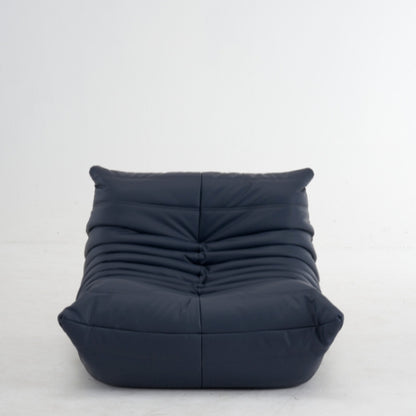 Fauteuil Lounge "Olympe" Finition Cuir - L'Icône Vintage