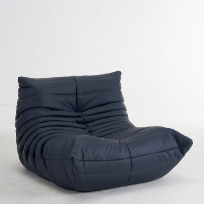 Fauteuil Lounge "Olympe" Finition Cuir - L'Icône Vintage