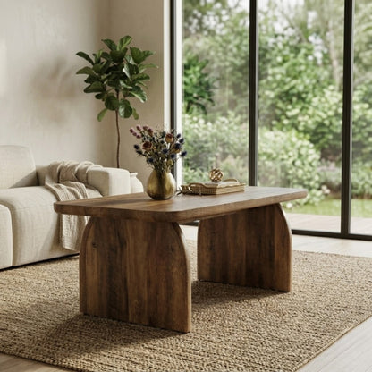 Table Basse Rectangulaire Finition Bois – Design scandinave