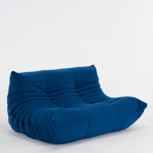 Canapé 2 Places "Olympe" en Tissu - Le Lounge Compact Maison Lysea