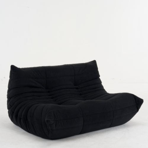 Canapé 2 Places "Olympe" en Tissu - Le Lounge Compact Maison Lysea