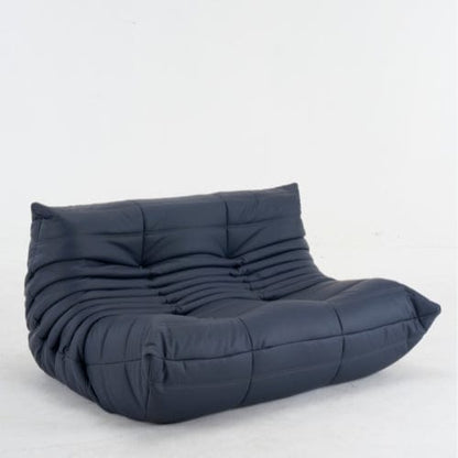 Canapé 2 Places "Olympe" Finition Cuir - Design Signature Maison Lysea