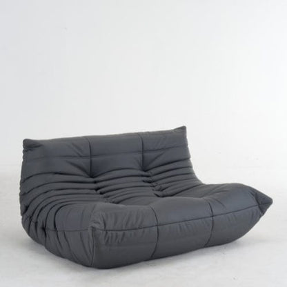 Canapé 2 Places "Olympe" Finition Cuir - Design Signature Maison Lysea