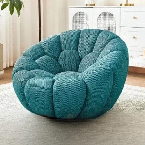 Fauteuil Nuage doux rembourré - Fauteuil Moderne rotatif 360 Maison Lysea