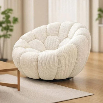 Fauteuil Nuage doux rembourré - Fauteuil Moderne rotatif 360 Maison Lysea