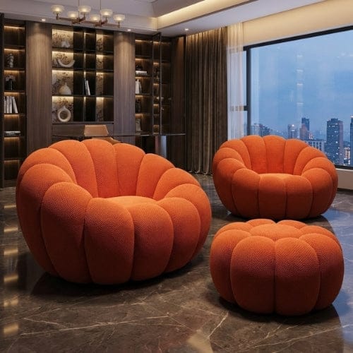 Fauteuil Nuage doux rembourré - Fauteuil Moderne rotatif 360 Maison Lysea