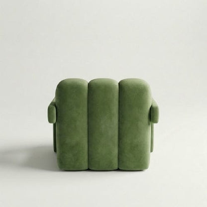 Fauteuil Scandinave design en Velours | Fauteuil confort Moderne Maison Lysea