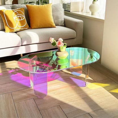 Table basse Moderne design en Acrylique | Table basse haut de gamme Maison Lysea