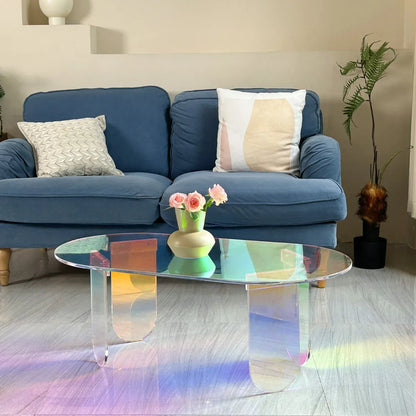 Table basse Moderne design en Acrylique | Table basse haut de gamme Maison Lysea