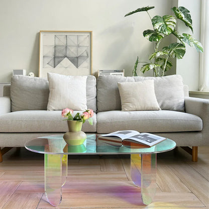 Table basse Moderne design en Acrylique | Table basse haut de gamme Maison Lysea